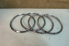4 NOS SMITHS JAEGER 110mm Speedometer GAUGE RING TRIUMPH MG AUSTIN MORRIS RILEY