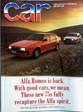 CAR MAGAZINE JUL-1987 - Alfa
