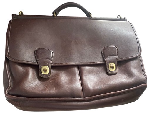 Coach leather briefcase - coach,