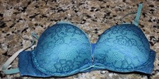 Cosmopolitan Teal Bra Size 34B
