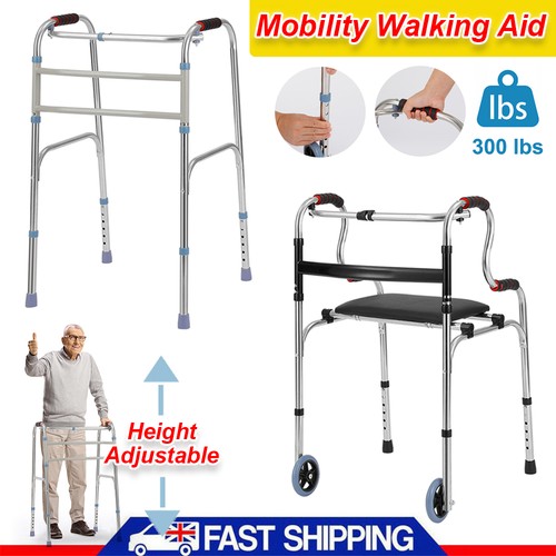 Folding walking frame - walking,
