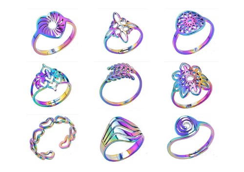 Rainbow titanium stainless - rainbow,