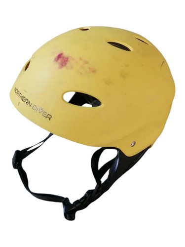 Northern diver safety - diver, helmet