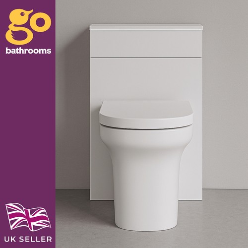 Matt white concealed cistern - white,