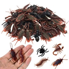 Halloween Simulation Bug Cockroach Spider Centipede Scorpion Plastic Prank Bug
