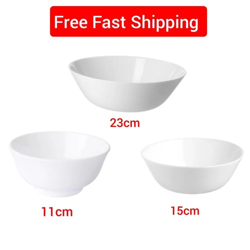 Ikea white dinner - white, soup