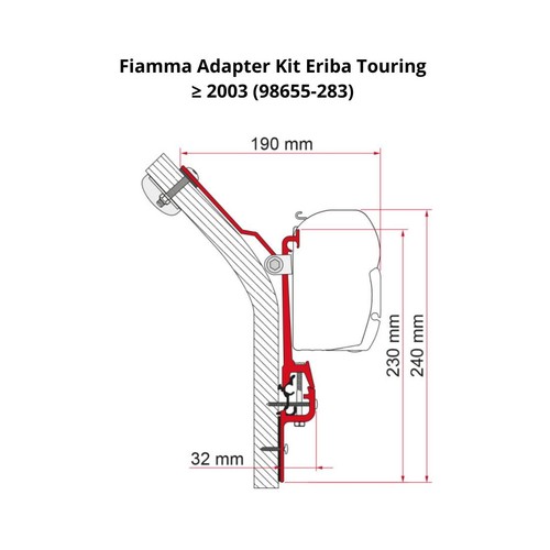 Fiamma kit eriba - kit,