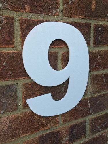 Extra large front door numbers - extra,
