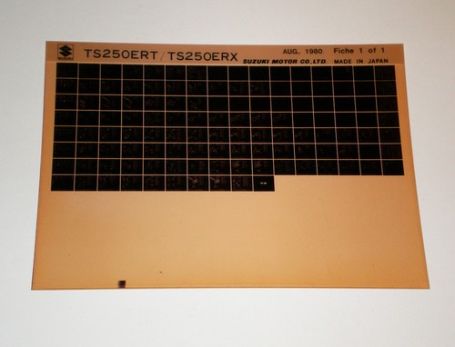 Microfich spare parts