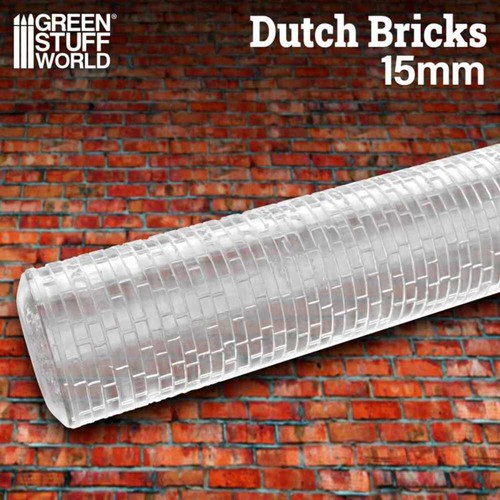 15mm textured rolling - pin,