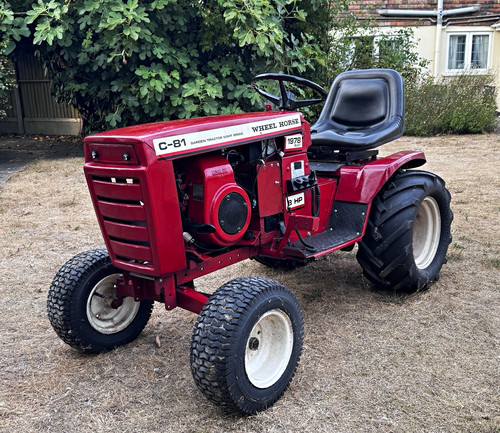 Wheel horse garden - horse, c-81
