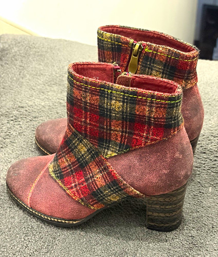 Rinloch burgundy tartan - rinloch,