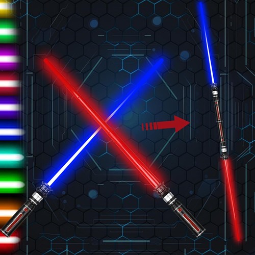 Lightsaber rgb heavy - rgb, dueling