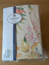Large Sanderson Curtains Collection Orchid Large Fully Lined  90" x 90" Unused