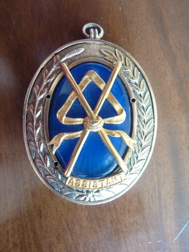 Vintage silver gilt masonic - silver,