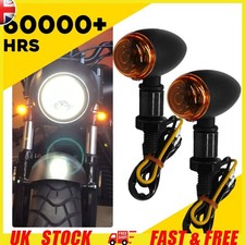 2x Motorcycle Mini Amber