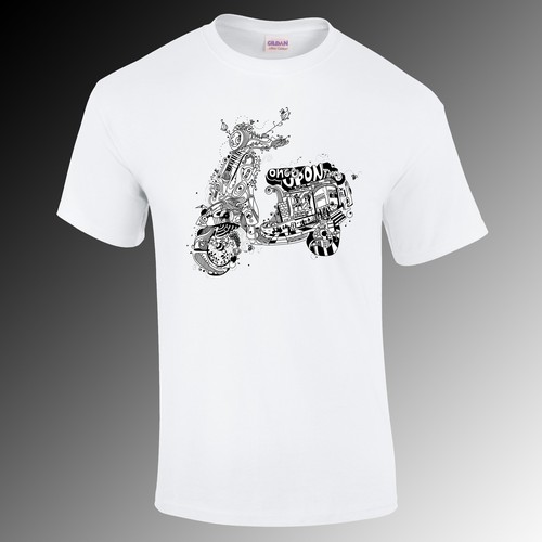 Vespa once upon time design - time,