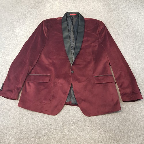 Dobell mens jacket - jacket, red