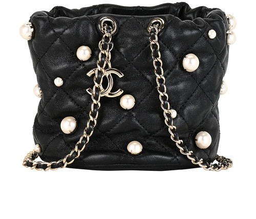 Chanel mini pearl bucket bag - mini,