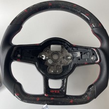 Red Forged Carbon Fiber