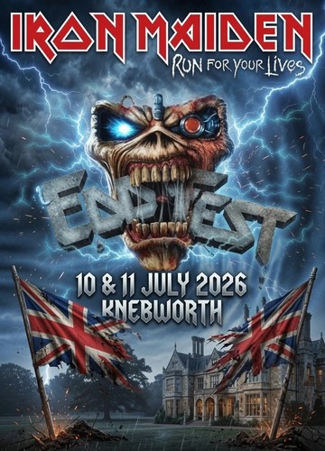 Iron maiden knebworth run - knebworth,