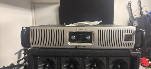 Ecler xla500 power amplifier - ecler,