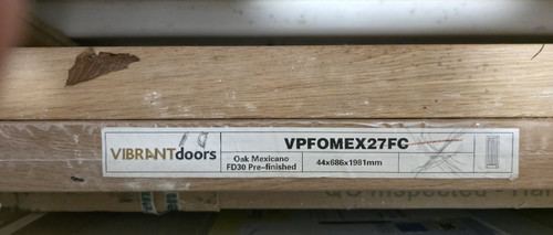 Vibrant doors mexicano - vibrant, oak