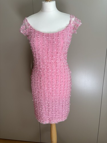 Sexy pink short dress bows - short,