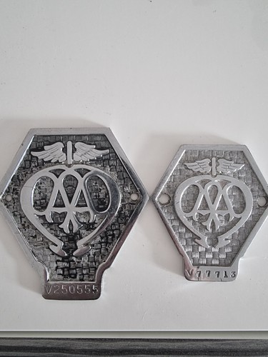 Vintage car grill badge - vintage, emblem