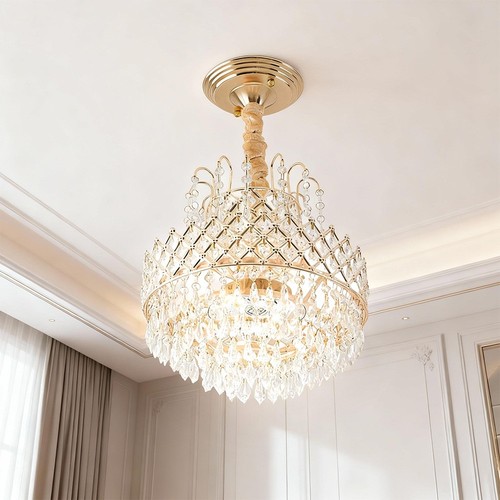 Crystal ceiling light led lamp - crystal,