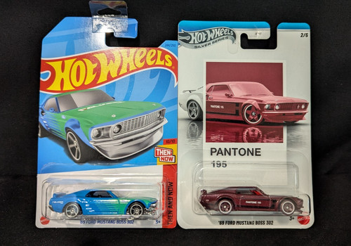 Hot wheels pair - wheels, '69