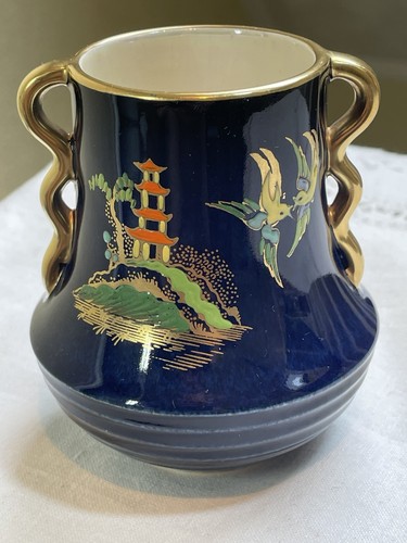 Carlton ware blue - , lustre
