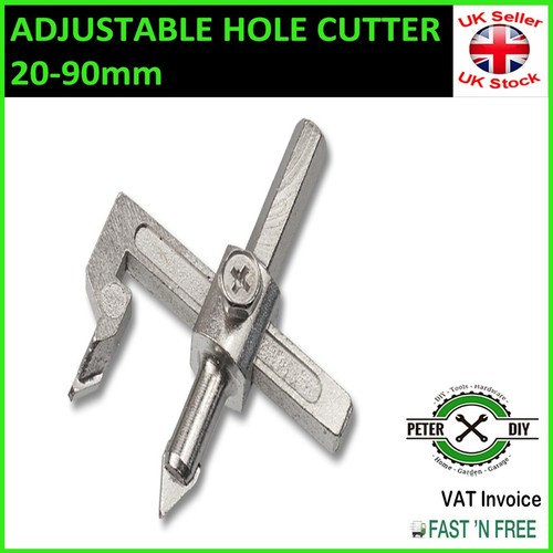 Adjustable hole cutter circle - hole,