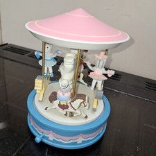 Vintage Kitty Cucumber musical carousel 1989