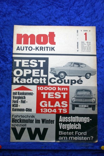 Mot opel kadett coupe - 1/66,
