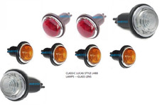 NEW LAND ROVER SERIES 2 LUCAS TYPE L488 SET OF 8 LAMPS