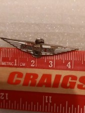 Vintage French CHAUSSON Camper Caravan Mobile pin badge Lapel Button Hole