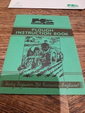Ferguson System Plough Instruction Book Country Artist