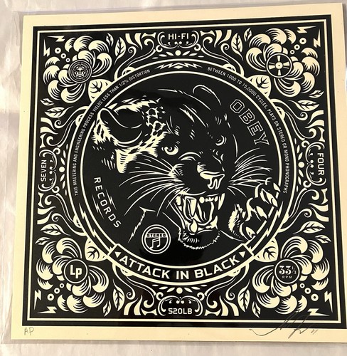 Shepard fairey signed - shepard,