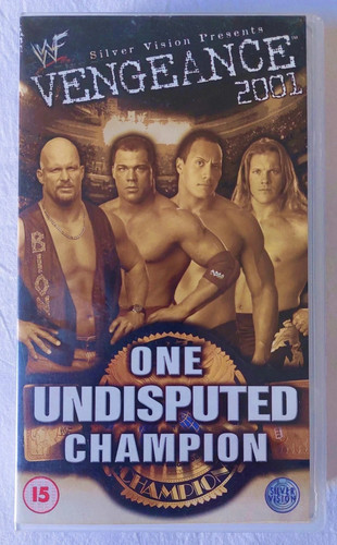 Wwf vengeance 2001 vhs - vhs, video