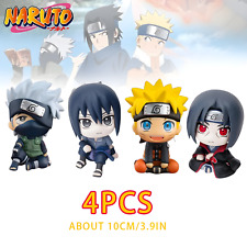 10cm Naruto Anime Figure Uzumaki Naruto Kakashi Uchiha Sasuke Itachi Cute Toys