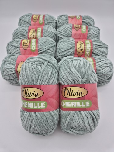 Olivia chenille knitting - chenille,