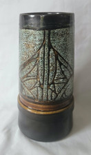 Celtic Cornish Newlyn pottery studio pottery vase, circa mid century