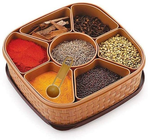 Indian spices tin masala - indian,