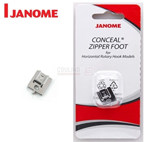 Janome concealed invisible - janome, zip
