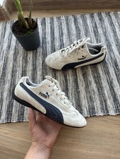 VINTAGE PUMA 90s SPEED CUT  WHITE HYPE SNEAKERS SHOES SIZE 40 US 7.5