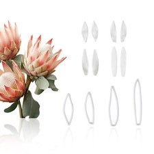 Protea Sugar Flower Mold Petal Silicone Mold Plastic Cutters DIY Craft Mold