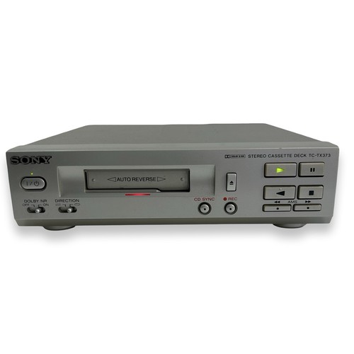 Sony tx373 stereo cassette - sony, tc-tx373