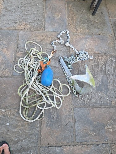 Heavy duty boat anchor with - heavy,