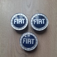 3 X GENUINE FIAT 50MM ALLOY